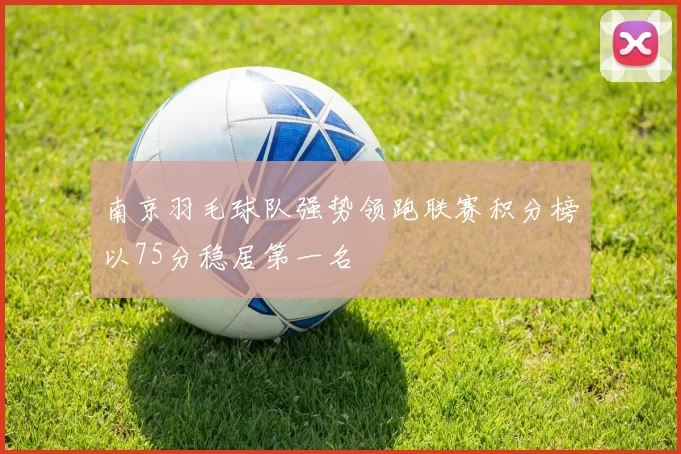 南京羽毛球队强势领跑联赛积分榜以75分稳居第一名
