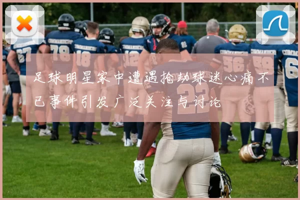 足球明星家中遭遇抢劫球迷心痛不已事件引发广泛关注与讨论